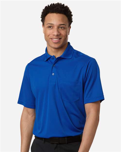 no-logo CORE365 Nova Performance Pique Pocket Polo-CORE365-Thread Logic