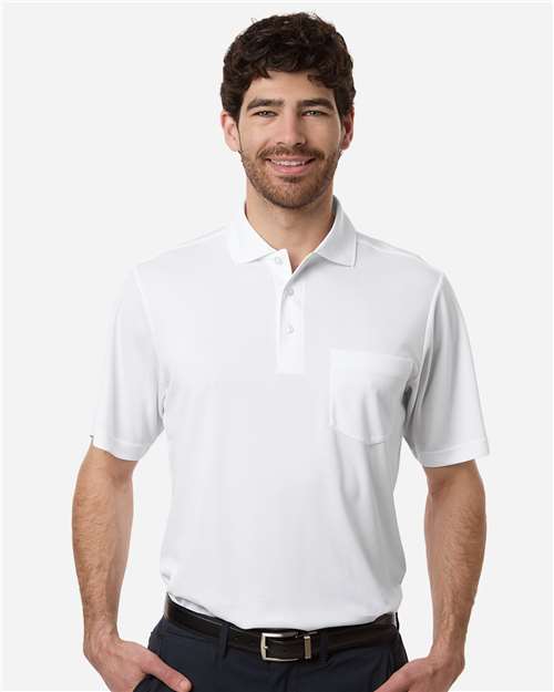 no-logo CORE365 Nova Performance Pique Pocket Polo-CORE365-Thread Logic