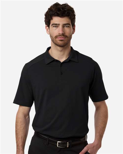 no-logo Devon & Jones Seaton Pebble Textured Polo-Devon&Jones-Thread Logic