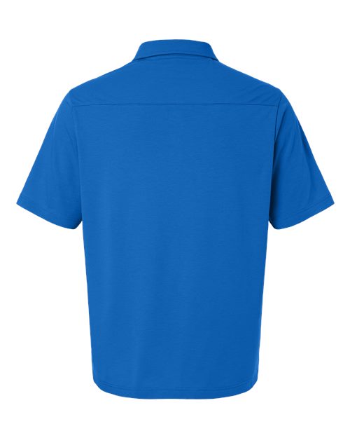 no-logo Devon & Jones Seaton Pebble Textured Polo-Devon&Jones-Thread Logic