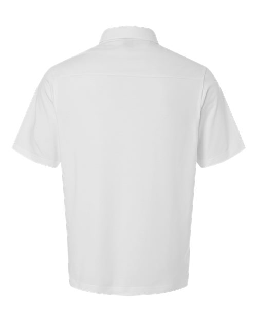 no-logo Devon & Jones Seaton Pebble Textured Polo-Devon&Jones-Thread Logic