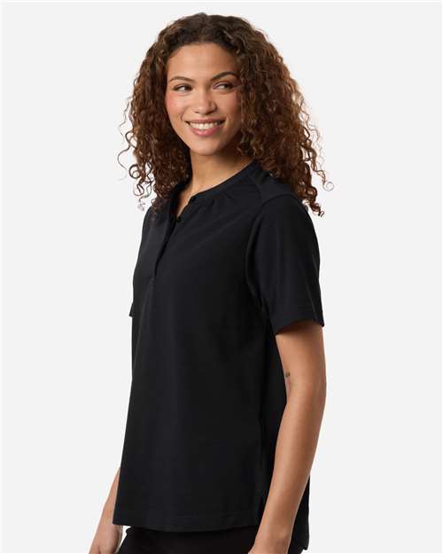 no-logo Devon & Jones WoSeaton Pebble Textured Polo-Devon&Jones-Thread Logic