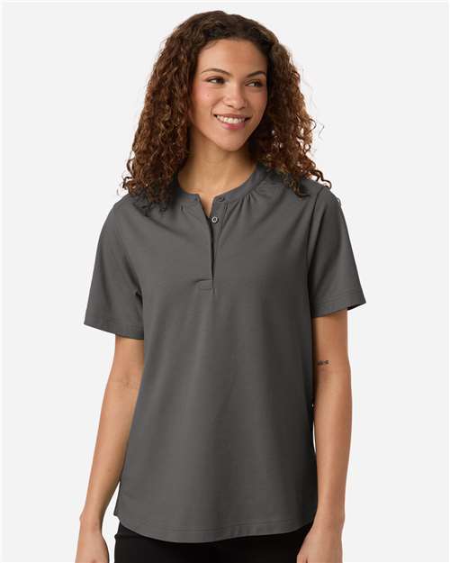 no-logo Devon & Jones WoSeaton Pebble Textured Polo-Devon&Jones-Thread Logic