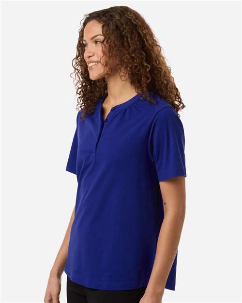 no-logo Devon & Jones WoSeaton Pebble Textured Polo-Devon&Jones-Thread Logic