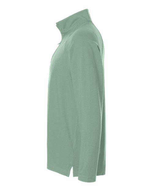 no-logo Devon & Jones Seaton Pebble Textured Quarter-Zip Pullover-Devon&Jones-Thread Logic