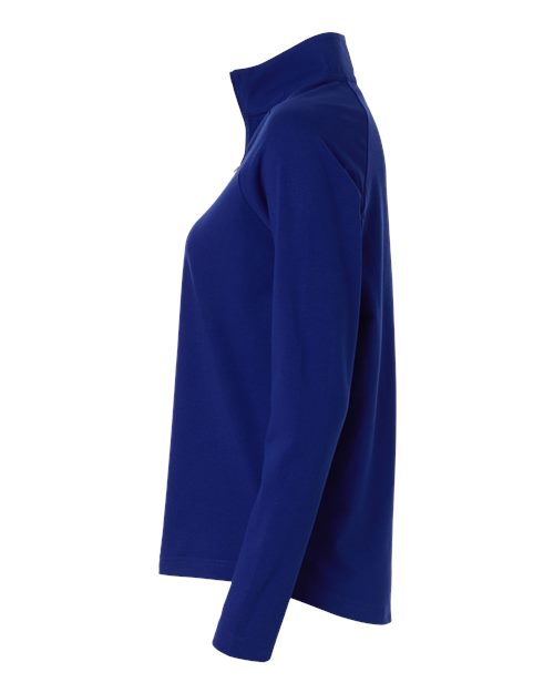 no-logo Devon & Jones WoSeaton Pebble Textured Quarter-Zip Pullover-Devon&Jones-Thread Logic