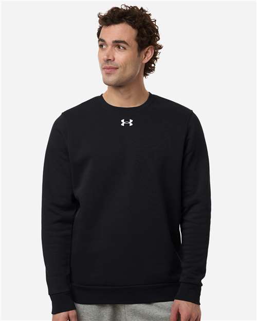 no-logo Under Armour Team Icon Fleece Crew-Under Armour-Thread Logic