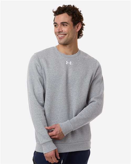 no-logo Under Armour Team Icon Fleece Crew-Under Armour-Thread Logic