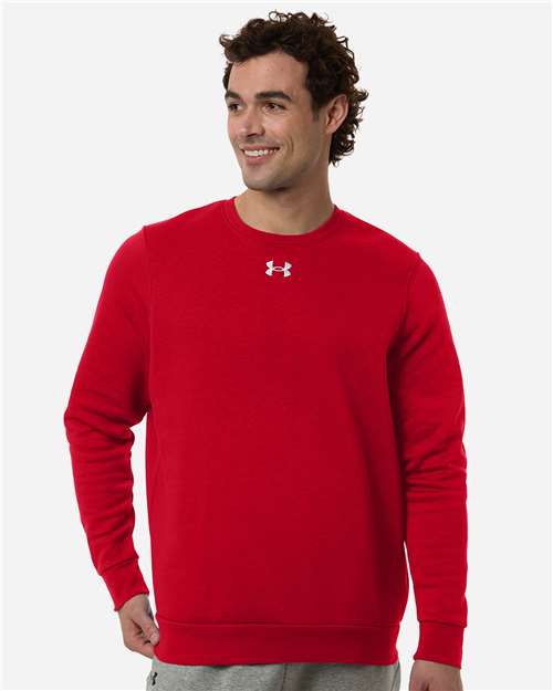 no-logo Under Armour Team Icon Fleece Crew-Under Armour-Thread Logic