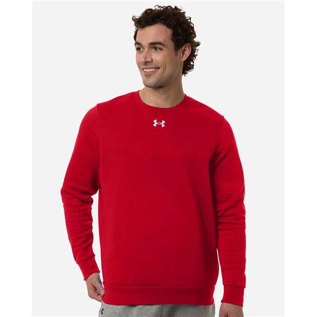 no-logo Under Armour Team Icon Fleece Crew-Under Armour-Thread Logic