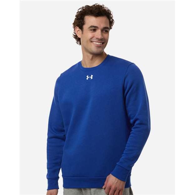 no-logo Under Armour Team Icon Fleece Crew-Under Armour-Thread Logic