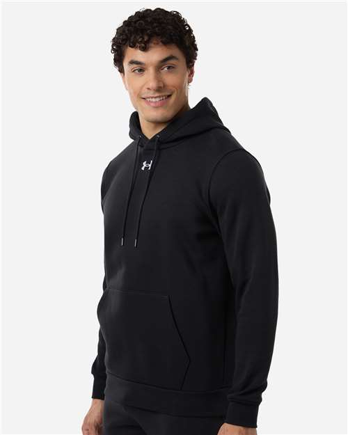 no-logo Under Armour Team Icon Fleece Hooded Sweatshirt-Under Armour-Thread Logic