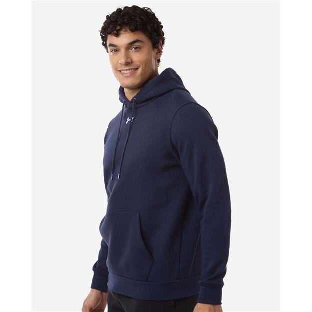 no-logo Under Armour Team Icon Fleece Hooded Sweatshirt-Under Armour-Thread Logic