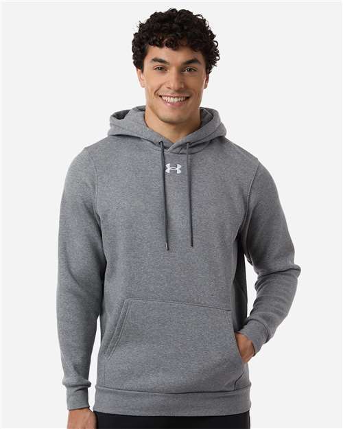 no-logo Under Armour Team Icon Fleece Hooded Sweatshirt-Under Armour-Thread Logic