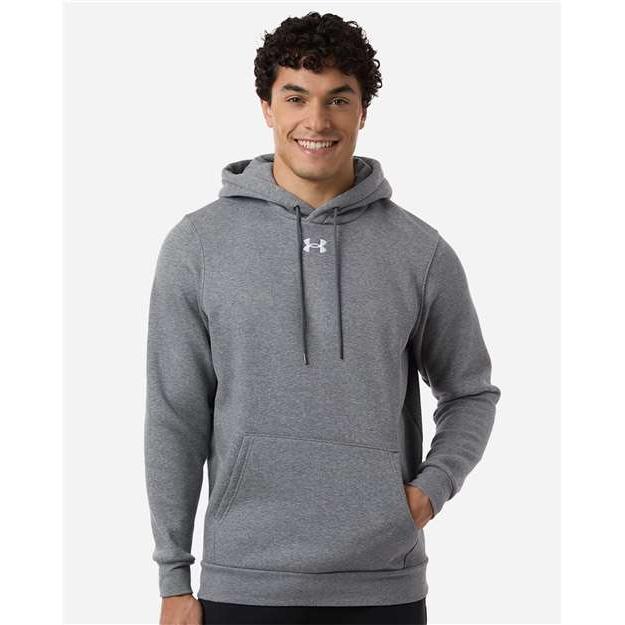 no-logo Under Armour Team Icon Fleece Hooded Sweatshirt-Under Armour-Thread Logic