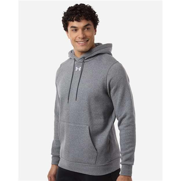 no-logo Under Armour Team Icon Fleece Hooded Sweatshirt-Under Armour-Thread Logic