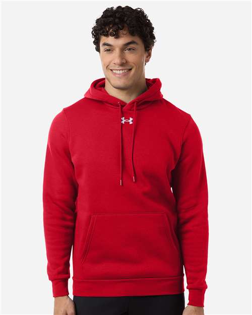 no-logo Under Armour Team Icon Fleece Hooded Sweatshirt-Under Armour-Thread Logic