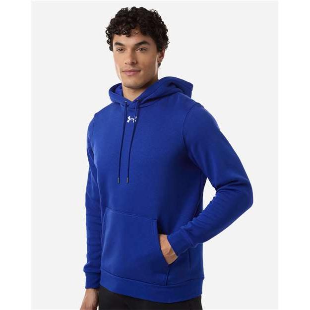 no-logo Under Armour Team Icon Fleece Hooded Sweatshirt-Under Armour-Thread Logic