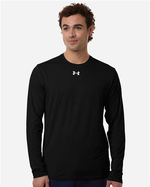 no-logo Under Armour Team Vanish Long Sleeve T-Shirt-Under Armour-Thread Logic