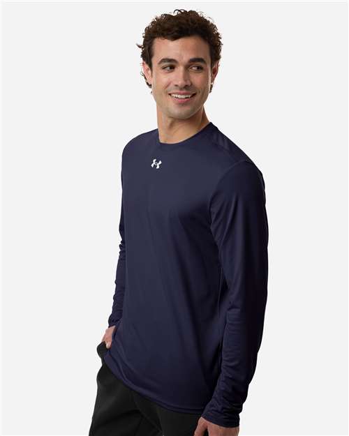 no-logo Under Armour Team Vanish Long Sleeve T-Shirt-Under Armour-Thread Logic