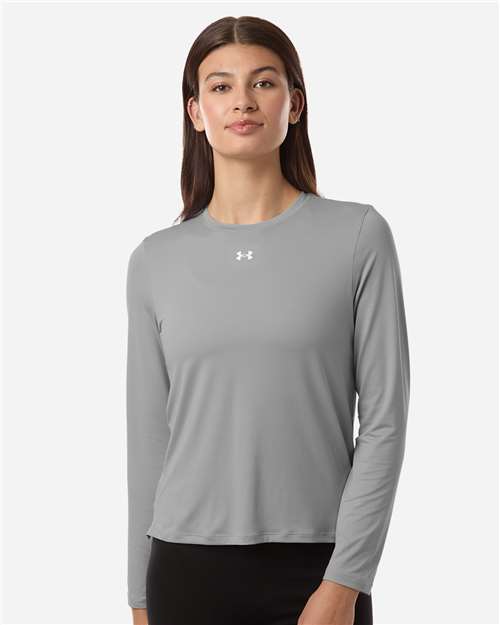 no-logo Under Armour WoTeam Vanish Long Sleeve T-Shirt-Under Armour-Thread Logic
