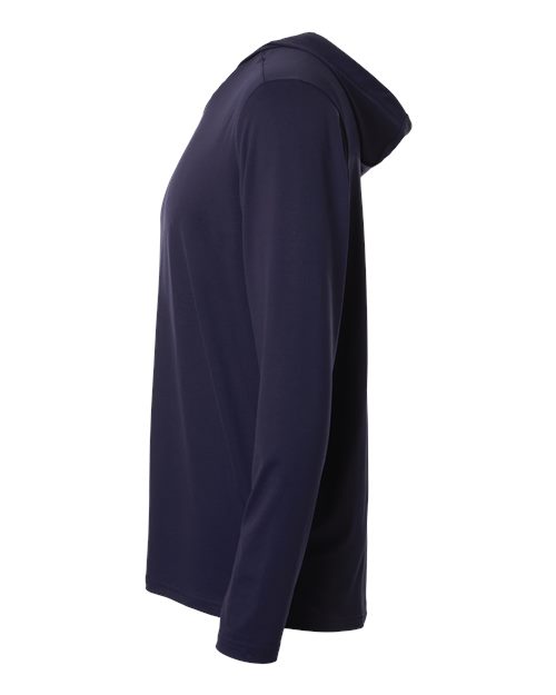 no-logo Under Armour Team Vanish Hooded Long Sleeve T-Shirt-Under Armour-Thread Logic