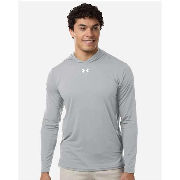 no-logo Under Armour Team Vanish Hooded Long Sleeve T-Shirt-Under Armour-Thread Logic