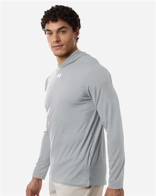 no-logo Under Armour Team Vanish Hooded Long Sleeve T-Shirt-Under Armour-Thread Logic