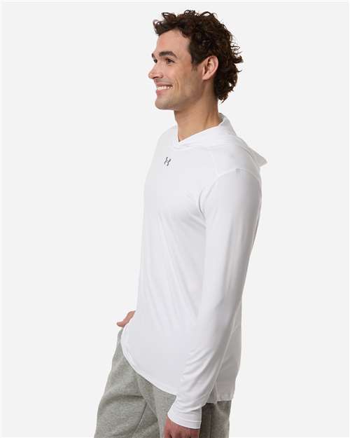 no-logo Under Armour Team Vanish Hooded Long Sleeve T-Shirt-Under Armour-Thread Logic