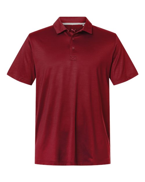 logo-left Puma Golf Icon Polo 2.0-Puma-Dark Crimson-S-Thread Logic