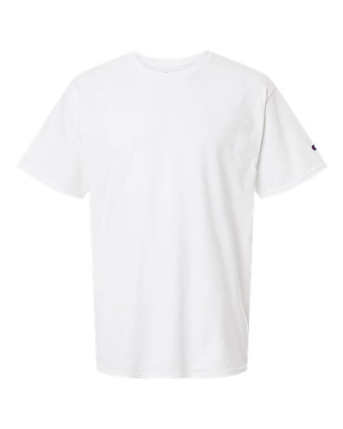 logo-left Champion Unisex Jersey T-Shirt-Champion-White-S-Thread Logic