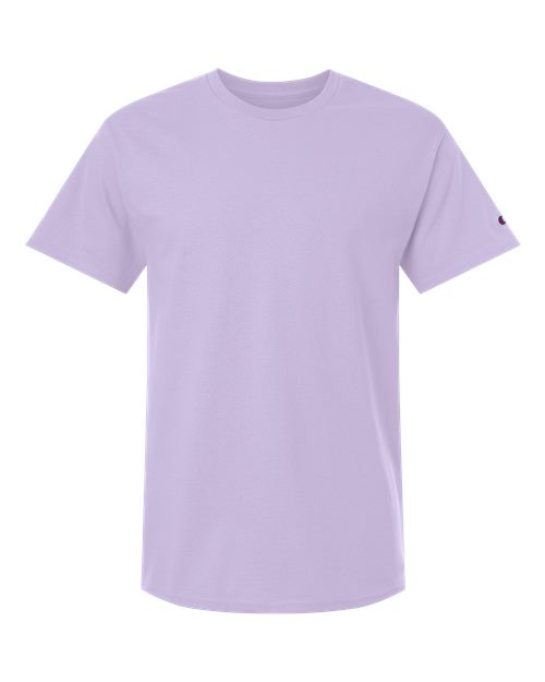 logo-left Champion Unisex Jersey T-Shirt-Champion-Urban Lilac-S-Thread Logic