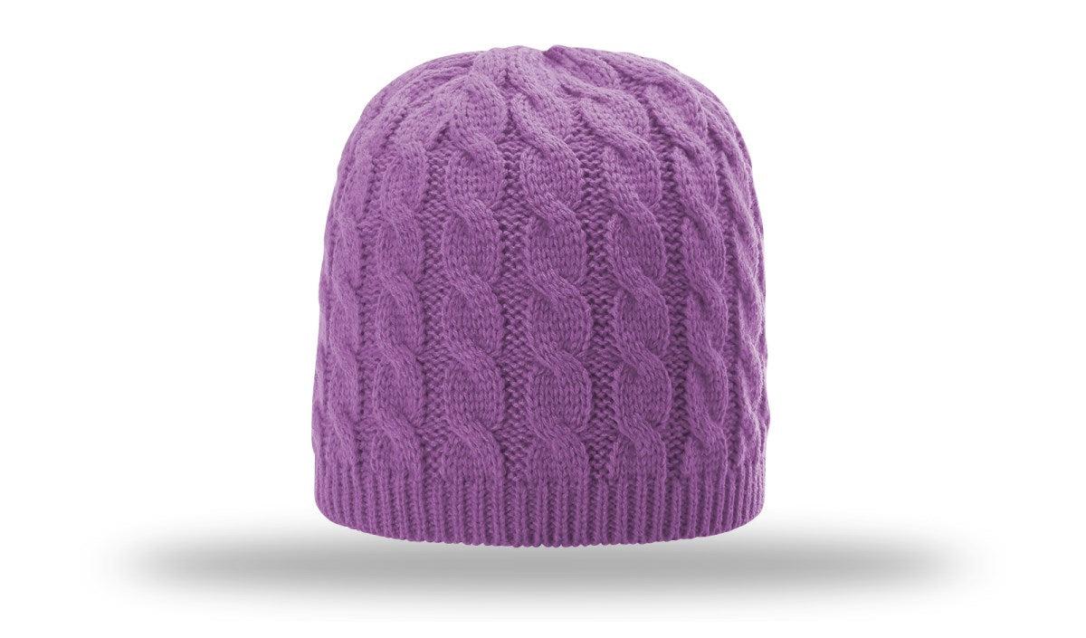 no-logo Richardson Cable Knit Beanie-Richardson-Thread Logic