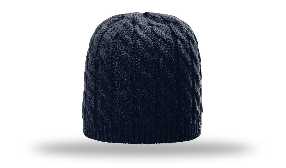no-logo Richardson Cable Knit Beanie-Richardson-Thread Logic
