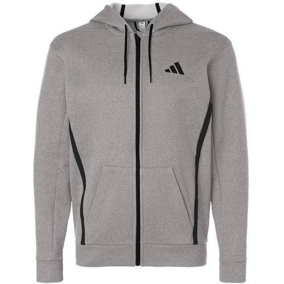 Adidas Game & Go Fleece Full-Zip Hooded Sweatshirt