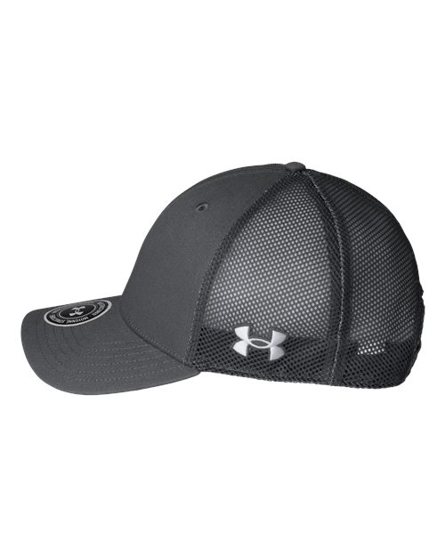 no-logo Under Armour Team Mid Trucker Cap-Under Armour-Thread Logic
