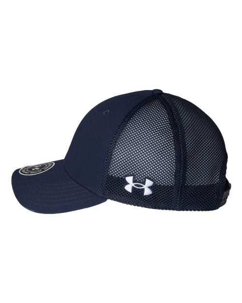 no-logo Under Armour Team Mid Trucker Cap-Under Armour-Thread Logic