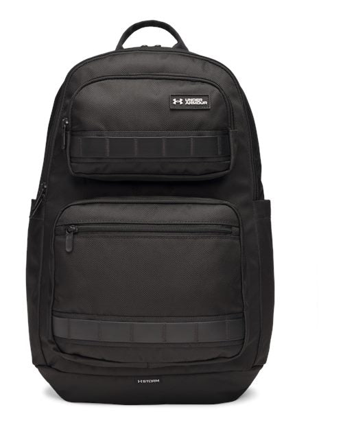 no-logo Under Armour Triumph Sport Backpack-Under Armour-Black/ Halo Grey-One Size-Thread Logic