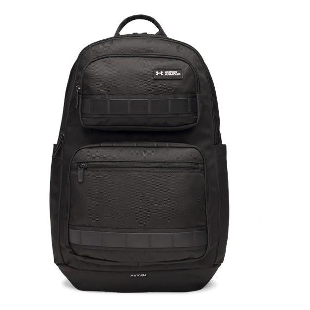 no-logo Under Armour Triumph Sport Backpack-Under Armour-Black/ Halo Grey-One Size-Thread Logic
