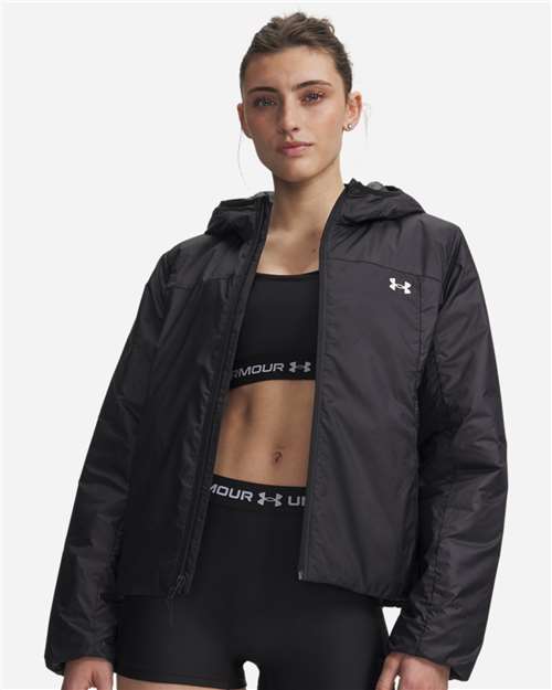 no-logo Under Armour WoVenture Hybrid Jacket-Under Armour-Thread Logic