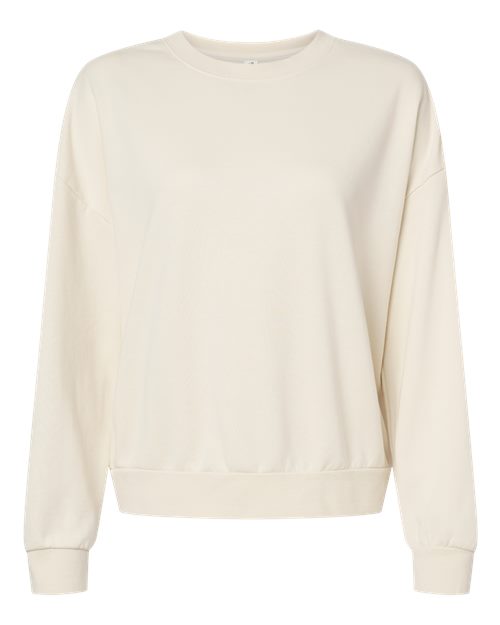 logo-left Independent Trading Co. WoCalifornia Wave Wash Sunday Crewneck Sweatshirt-Independent Trading Co.-Bone-XS-Thread Logic
