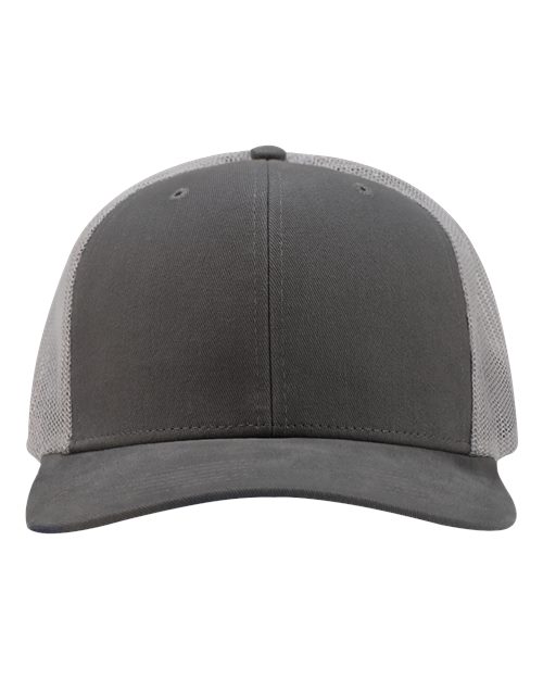 no-logo DRI Duck Heritage Pro Trucker Cap-DRI Duck-Charcoal/ Fog-Adjustable-Thread Logic