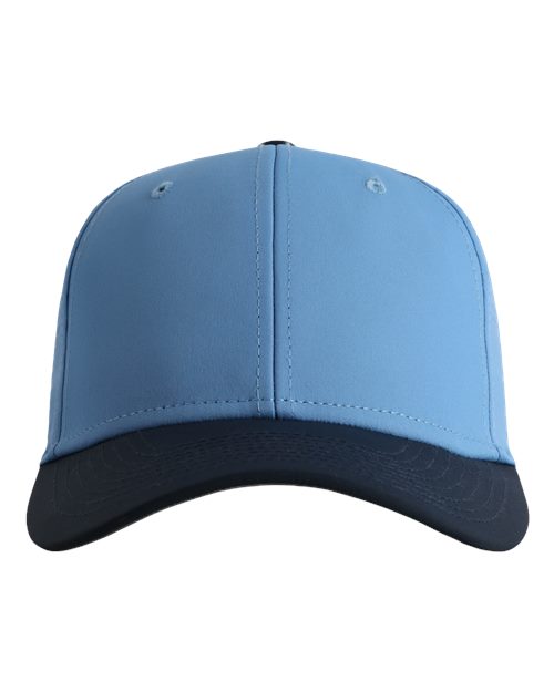 no-logo Imperial The Elements Recycled Two-Tone Performance Cap-Imperial-Powder Blue/ Navy-Adjustable-Thread Logic