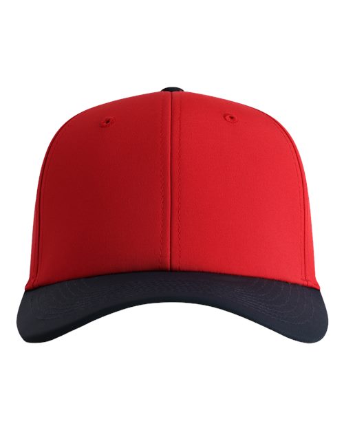 no-logo Imperial The Elements Recycled Two-Tone Performance Cap-Imperial-Red/ Navy-Adjustable-Thread Logic