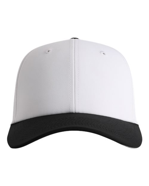 no-logo Imperial The Elements Recycled Two-Tone Performance Cap-Imperial-White/ Black-Adjustable-Thread Logic