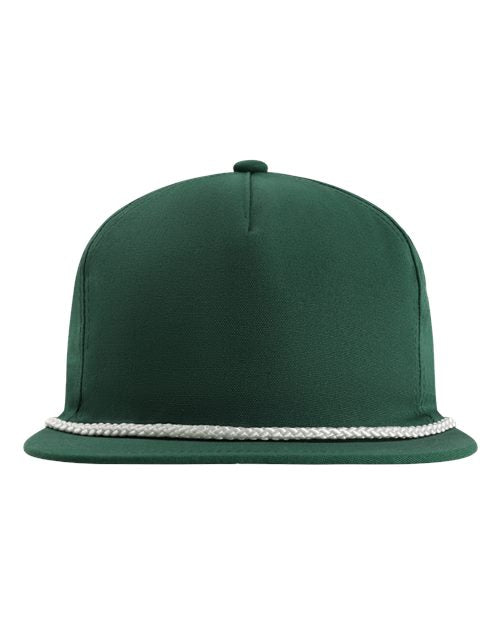no-logo Imperial The Original Rope Five-Panel Cap-Imperial-Forest Green/ White-Adjustable-Thread Logic