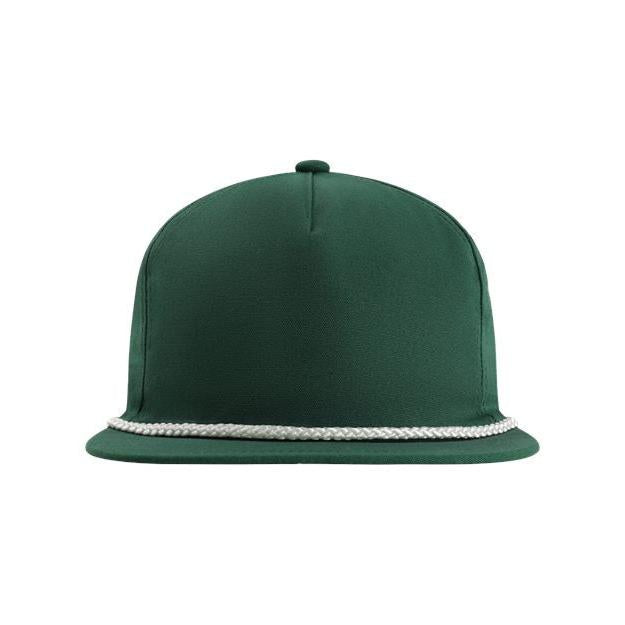 no-logo Imperial The Original Rope Five-Panel Cap-Imperial-Forest Green/ White-Adjustable-Thread Logic