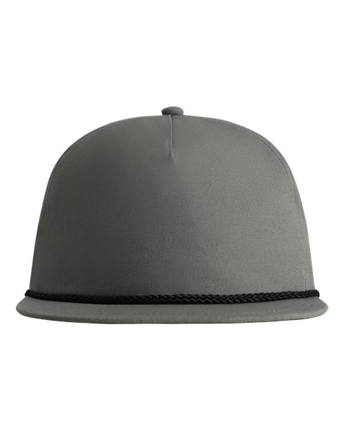 no-logo Imperial The Original Rope Five-Panel Cap-Imperial-Frost Grey/ Black-Adjustable-Thread Logic