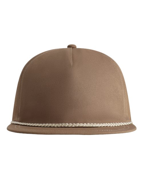 no-logo Imperial The Original Rope Five-Panel Cap-Imperial-Khaki/ Off White-Adjustable-Thread Logic
