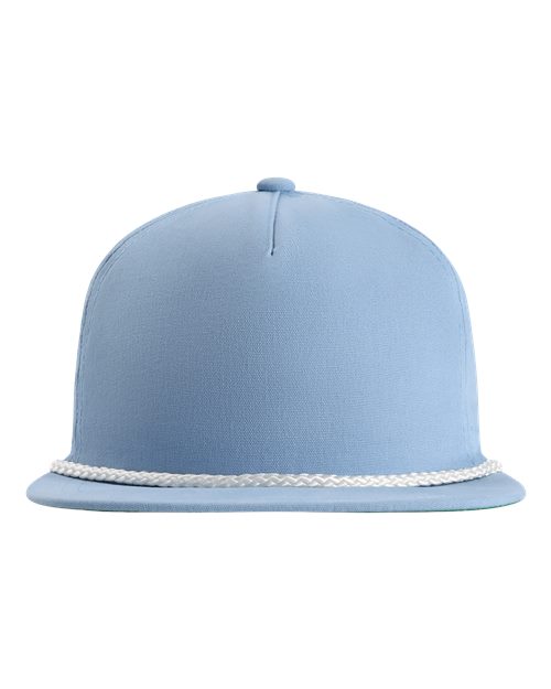 no-logo Imperial The Original Rope Five-Panel Cap-Imperial-Light Blue/ White-Adjustable-Thread Logic